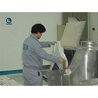 BES/A type de-bagging station for small bags